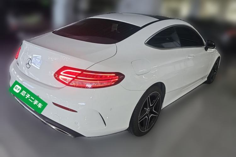 Used Mercedes-Benz C-Class 2020 C 260 Coupe Rear Right 45 Deg
