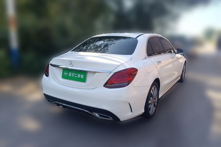Used Mercedes-Benz C-Class 2020 C 200 L Fashion Edition Sport Version Rear Right 45 Deg