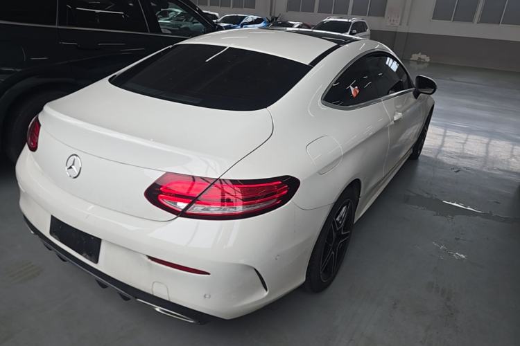 Used Mercedes-Benz C-Class 2020 C 260 Coupe Rear Right 45 Deg