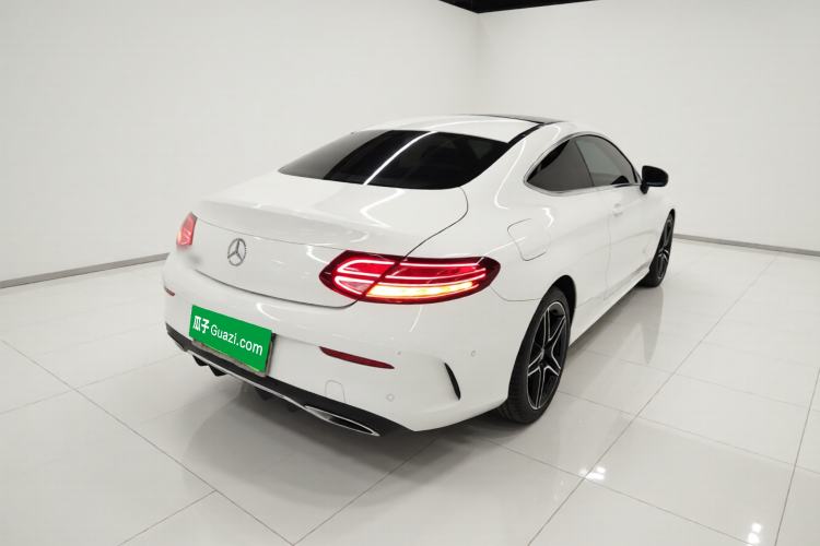 Used Mercedes-Benz C-Class 2020 C 260 Coupe Rear Right 45 Deg