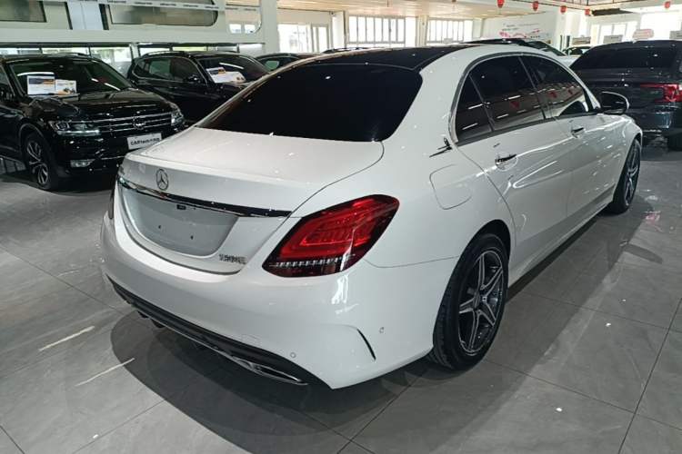 Used Mercedes-Benz C-Class 2020 Restyled C 260 L Sport Edition Rear Right 45 Deg