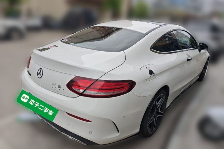Used Mercedes-Benz C-Class 2020 C 260 Coupe Rear Right 45 Deg