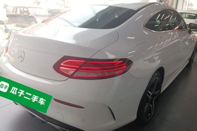 Used Mercedes-Benz C-Class 2020 C 260 Coupe Rear Right 45 Deg