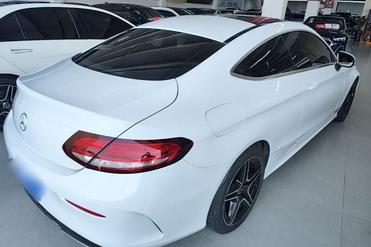Used Mercedes-Benz C-Class 2020 C 260 Coupe Rear Right 45 Deg