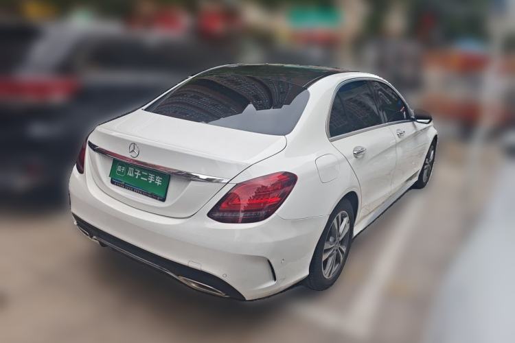 Used Mercedes-Benz C-Class 2020 C 200 L Fashion Edition Sport Version Rear Right 45 Deg