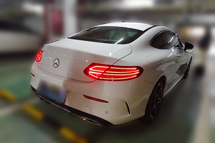Used Mercedes-Benz C-Class 2020 C 260 Coupe Rear Right 45 Deg