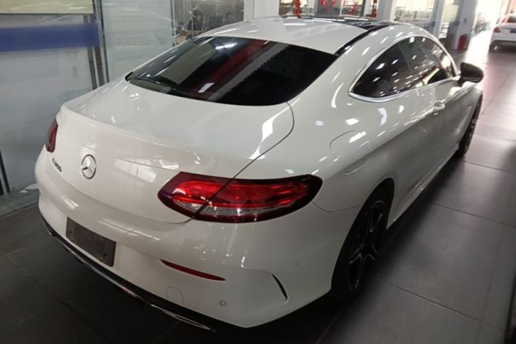 Used Mercedes-Benz C-Class 2020 C 260 Coupe Rear Right 45 Deg