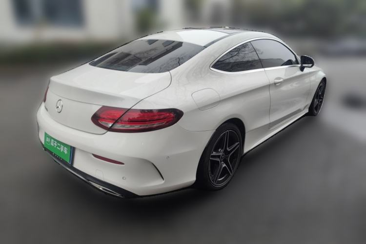 Used Mercedes-Benz C-Class 2020 C 260 Coupe Rear Right 45 Deg