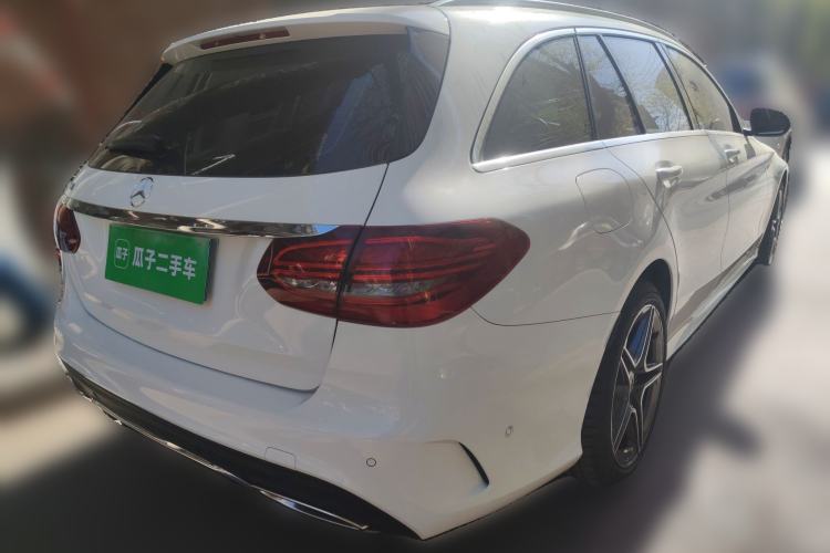 Used Mercedes-Benz C-Class 2020 Facelifted C 260 Estate Rear Right 45 Deg