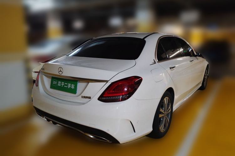 Used Mercedes-Benz C-Class 2020 C 200 L Fashion Edition Sport Version Rear Right 45 Deg