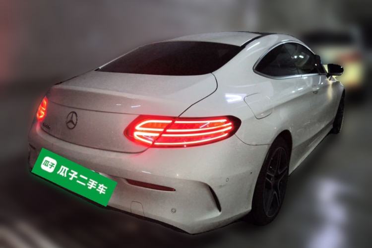Used Mercedes-Benz C-Class 2020 C 260 Coupe Rear Right 45 Deg