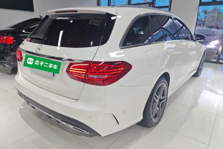Used Mercedes-Benz C-Class 2020 Facelifted C 260 Estate Rear Right 45 Deg