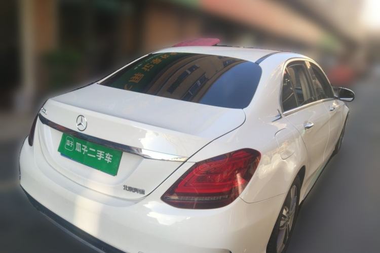 Used Mercedes-Benz C-Class 2020 C 200 L Fashion Edition Sport Version Rear Right 45 Deg