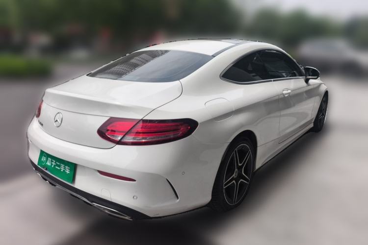 Used Mercedes-Benz C-Class 2020 C 260 Coupe Rear Right 45 Deg