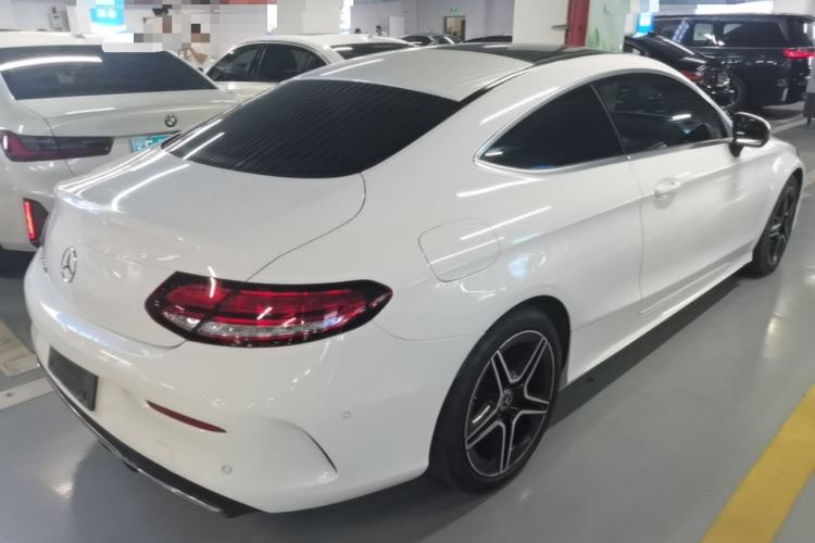 Used Mercedes-Benz C-Class 2020 C 260 Coupe Rear Right 45 Deg