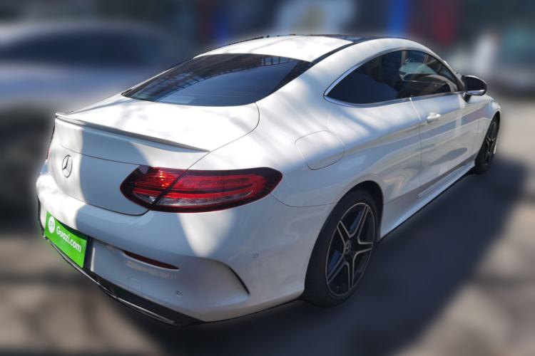 Used Mercedes-Benz C-Class 2020 C 260 Coupe Rear Right 45 Deg
