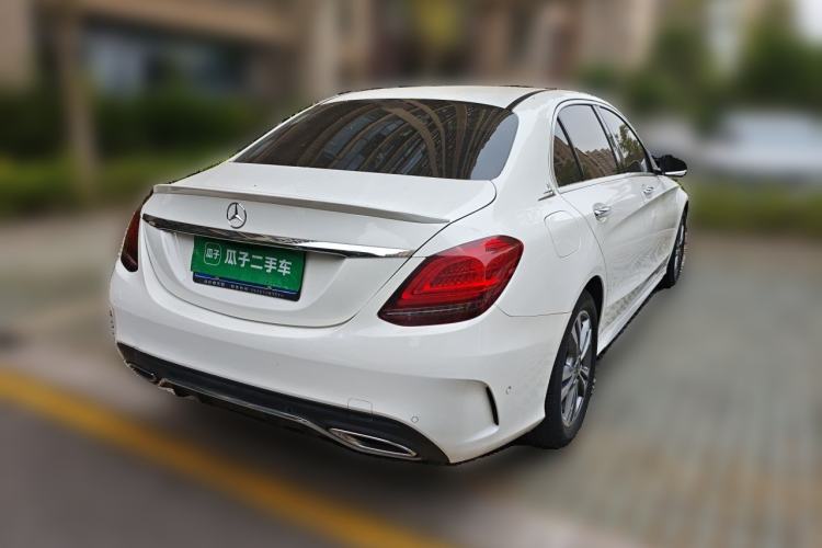 Used Mercedes-Benz C-Class 2020 Updated C 200 L Fashion Edition Rear Right 45 Deg