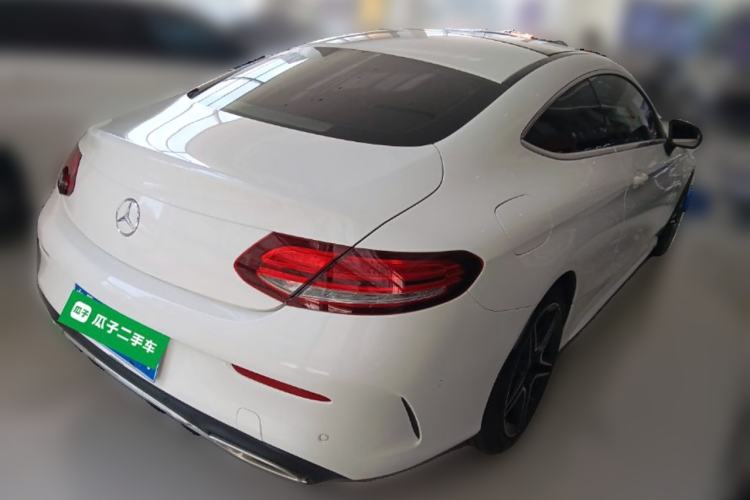 Used Mercedes-Benz C-Class 2020 C 260 Coupe Rear Right 45 Deg