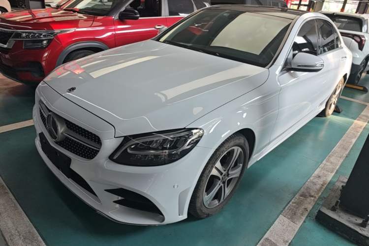 Used Mercedes-Benz C-Class 2020 Restyled C 260 L Sport Edition Guazi used car, China used car export, Used car for sale, Used Mercedes-Benz cars, Cheapest cars for sale