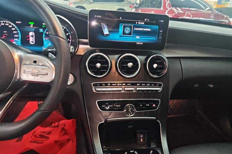 Used Mercedes-Benz C-Class 2021 C 260 L Sport Edition Star Collection Audio And AC Panel