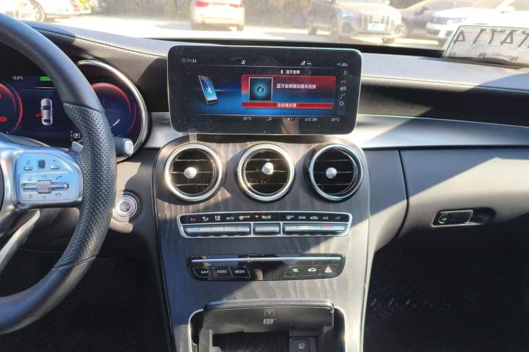 Used Mercedes-Benz C-Class 2021 C 260 L Sport Edition Audio And AC Panel