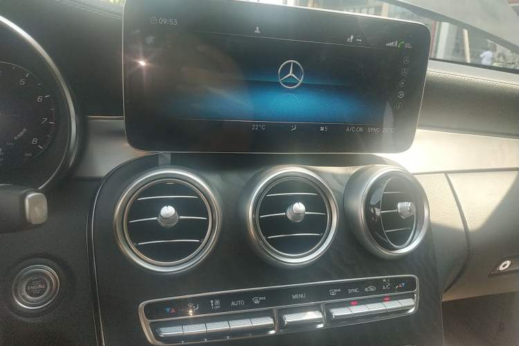 Used Mercedes-Benz C-Class 2021 C 200 Coupe Audio And AC Panel