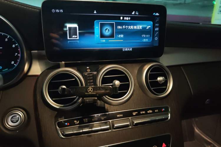 Used Mercedes-Benz C-Class 2021 C 260 L Audio And AC Panel