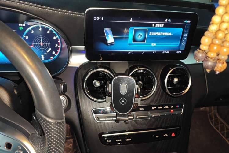 Used Mercedes-Benz C-Class 2021 C 200 L Fashion Edition Sport Version Audio And AC Panel