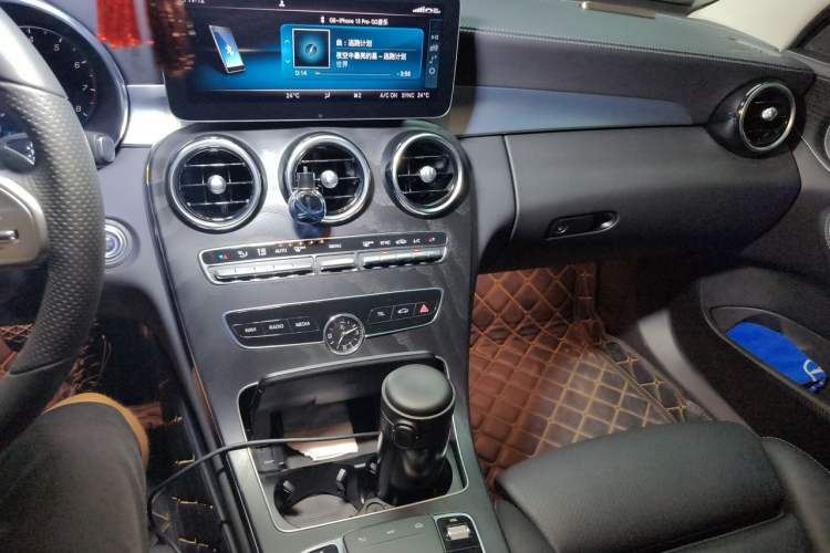 Used Mercedes-Benz C-Class 2021 C 260 L Sport Edition Star Collection Audio And AC Panel