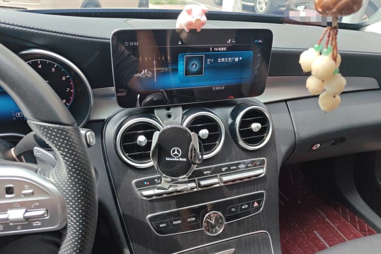 Used Mercedes-Benz C-Class 2021 C 260 L Sport Edition Star Collection Audio And AC Panel