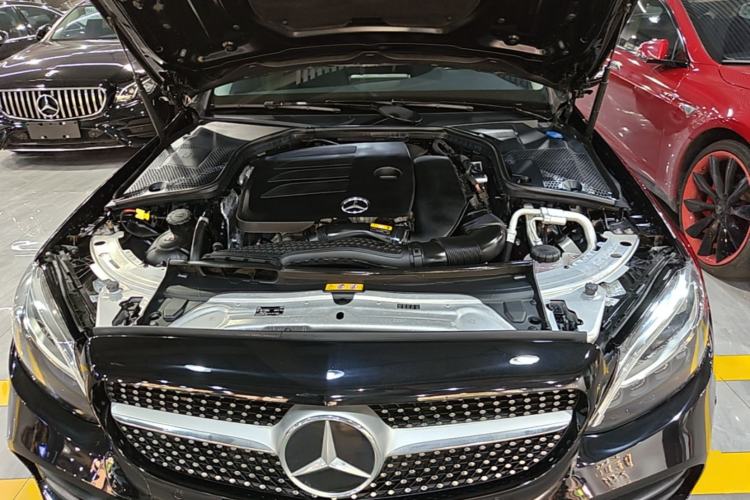 Used Mercedes-Benz C-Class 2021 C 260 L Sport Edition Engine Bay