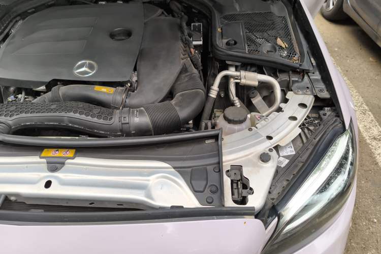 Used Mercedes-Benz C-Class 2021 C 260 Coupe Engine Bay Left