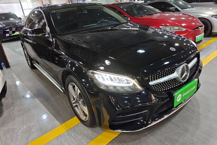 Used Mercedes-Benz C-Class 2021 C 260 L Sport Edition Front Right 45 Deg