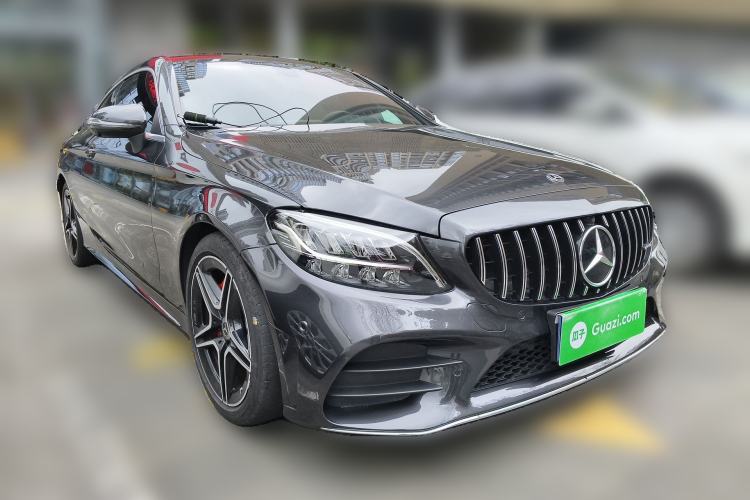 Used Mercedes-Benz C-Class 2021 C 260 Coupe Front Right 45 Deg