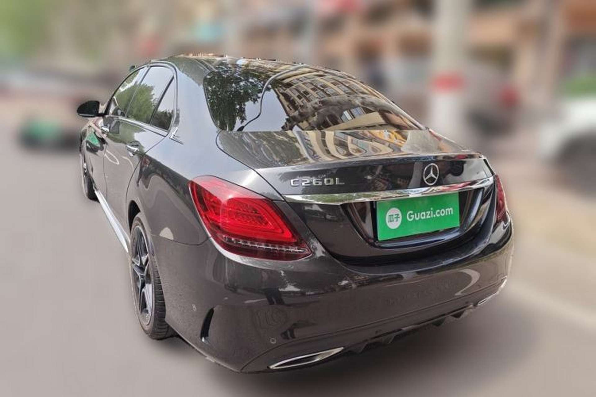 Used Mercedes-Benz C-Class 2021 C 260 L Sport Edition Star Collection Rear Left 45 Deg