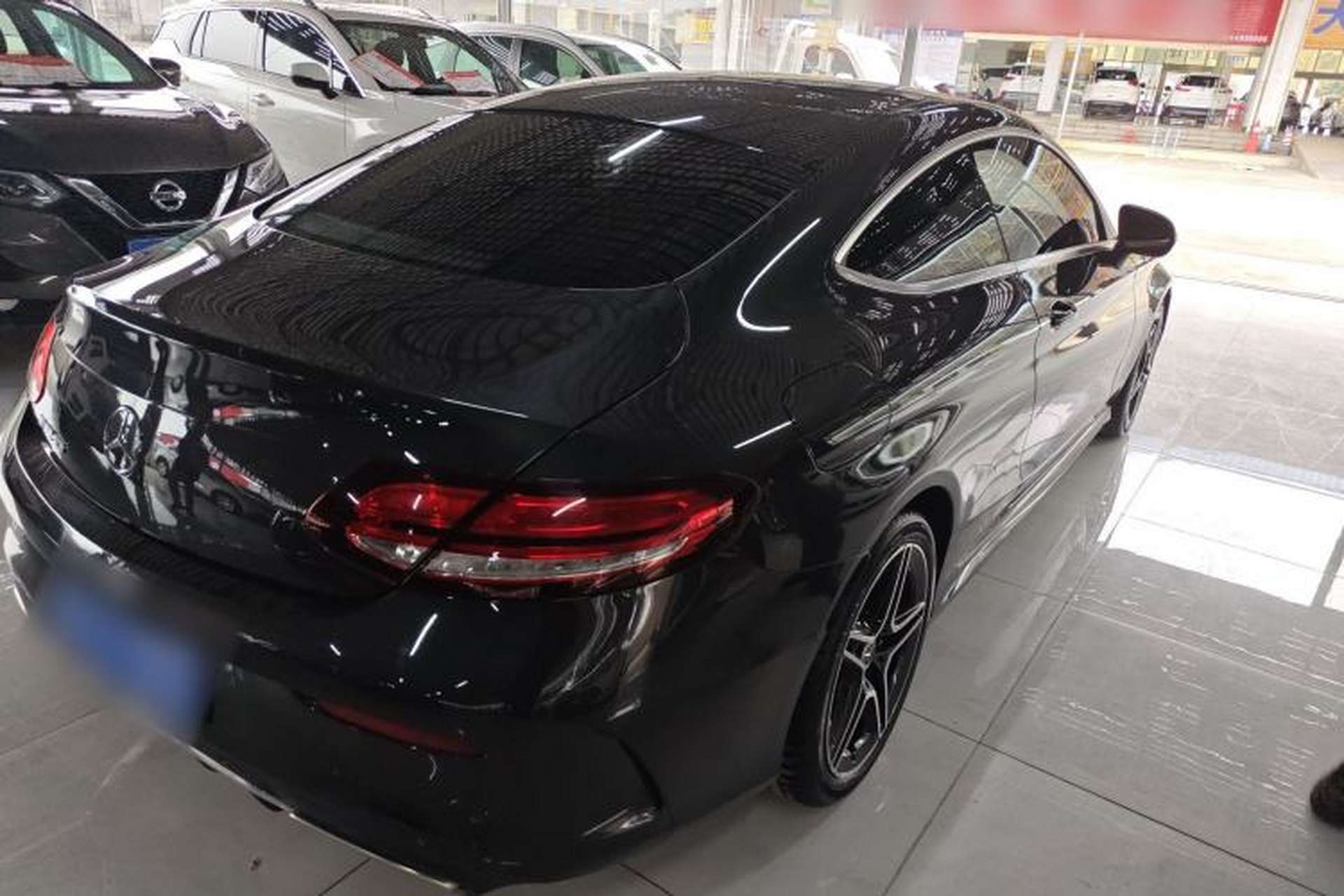 Used Mercedes-Benz C-Class 2021 C 260 Coupe Rear Right 45 Deg