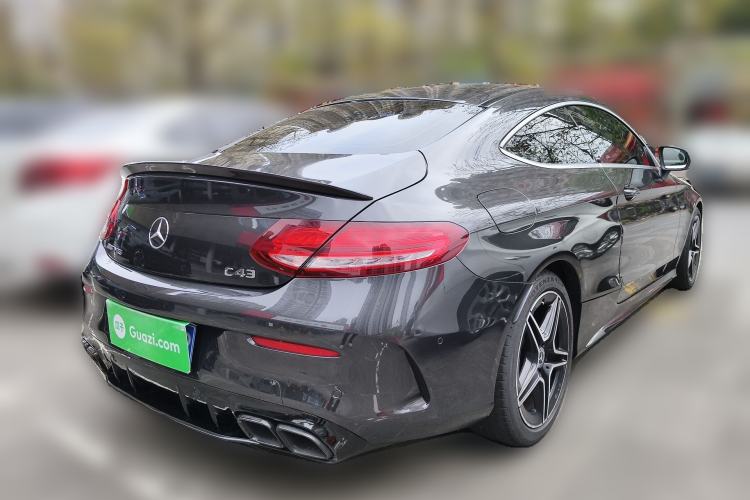 Used Mercedes-Benz C-Class 2021 C 260 Coupe Rear Right 45 Deg
