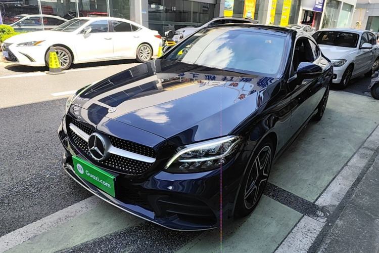Used Mercedes-Benz C-Class 2021 C 260 Coupe Guazi used car, China used car export, Used car for sale, Used cars, Cheapest cars for sale
