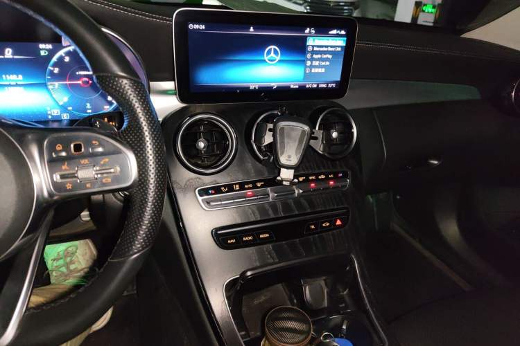 Used Mercedes-Benz C-Class 2021 C 200 L Fashion Edition Sport Version Audio And AC Panel