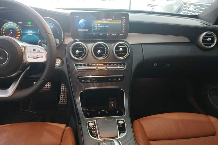 Used Mercedes-Benz C-Class 2021 C 260 Coupe Audio And AC Panel