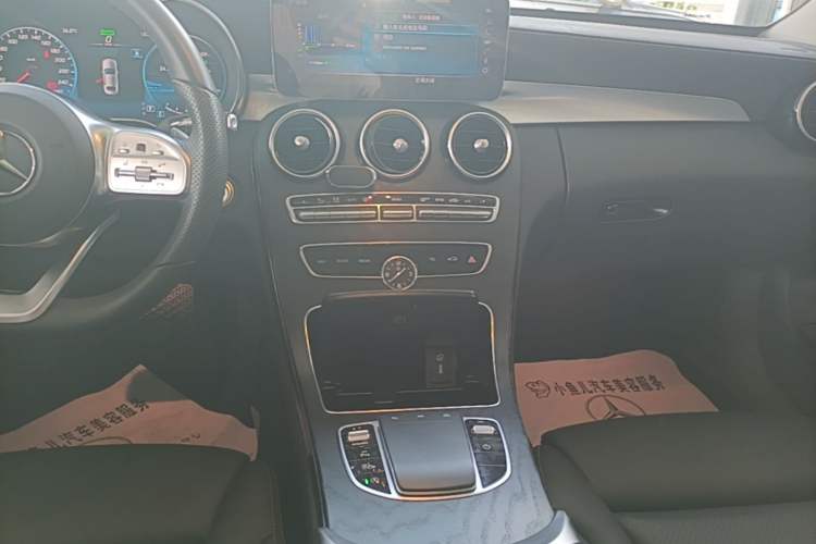 Used Mercedes-Benz C-Class 2021 C 260 L Sport Edition Star Collection Audio And AC Panel