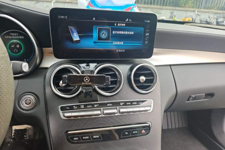 Used Mercedes-Benz C-Class 2021 C 260 L Sport Edition Audio And AC Panel