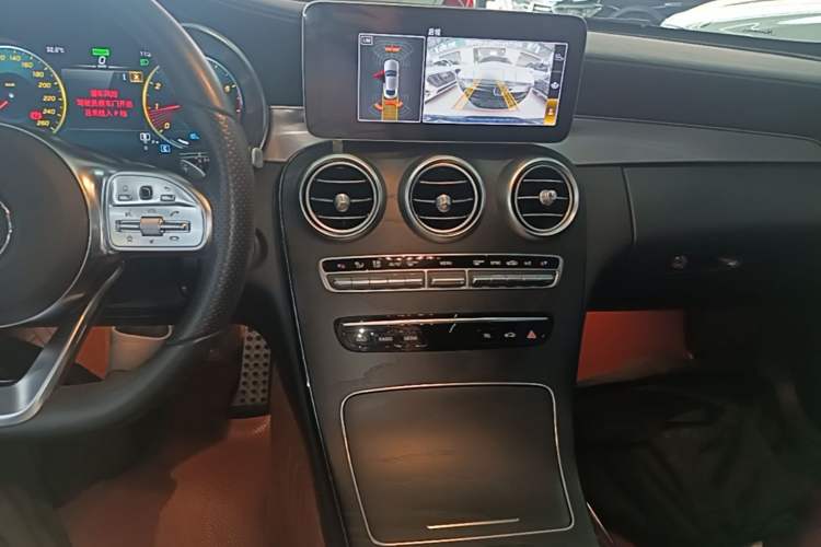 Used Mercedes-Benz C-Class 2021 C 260 Coupe Audio And AC Panel