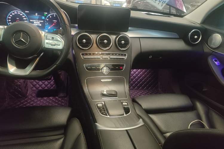Used Mercedes-Benz C-Class 2021 C 260 L Sport Edition Star Collection Audio And AC Panel