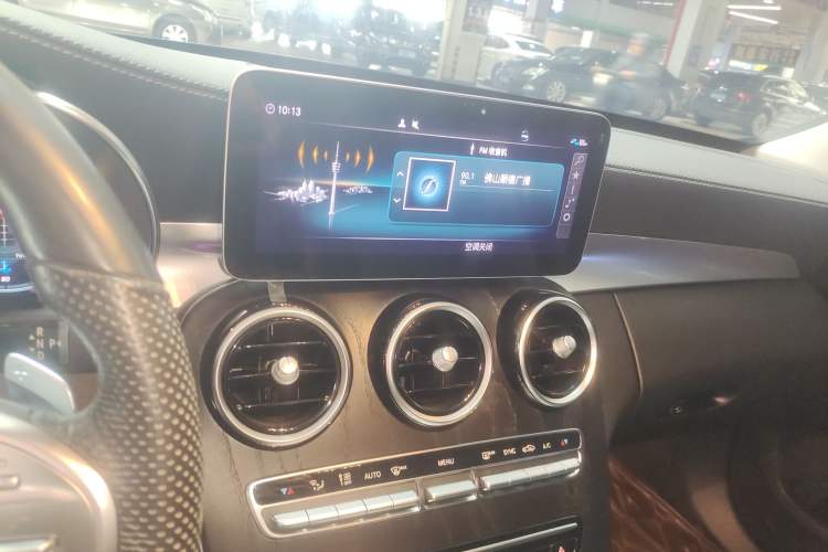 Used Mercedes-Benz C-Class 2021 C 200 L Fashion Edition Sport Version Audio And AC Panel