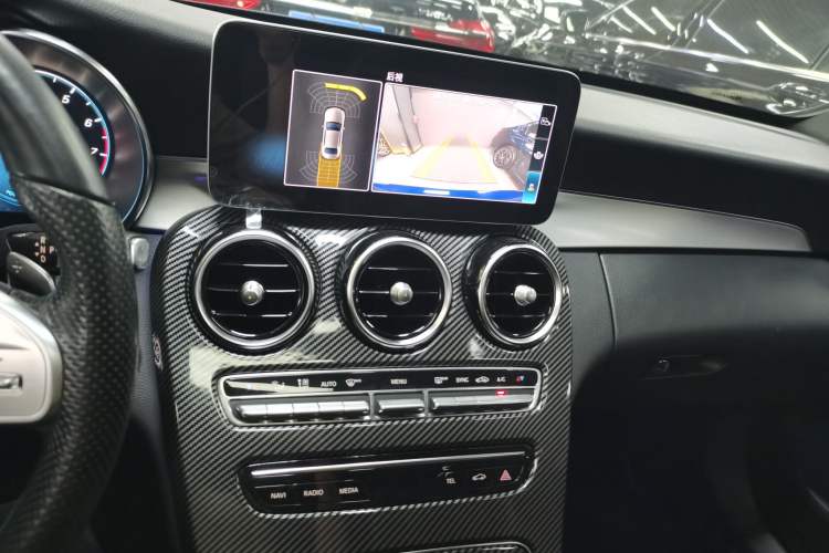 Used Mercedes-Benz C-Class 2021 C 260 Star Edition Audio And AC Panel