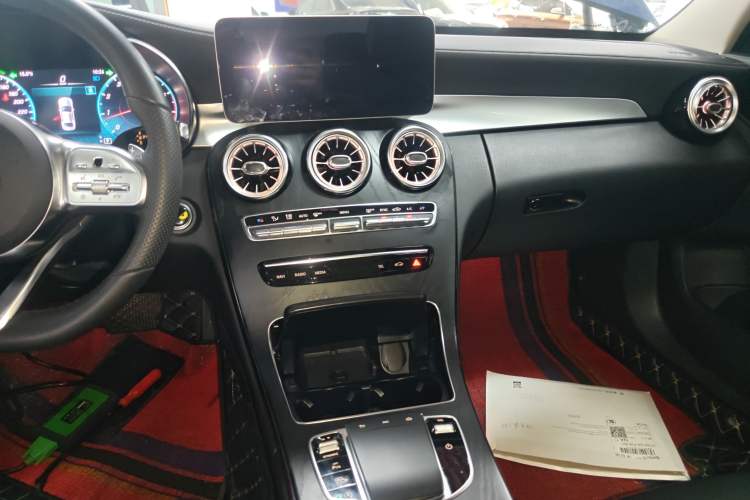 Used Mercedes-Benz C-Class 2021 C 200 L Fashion Edition Sport Version Audio And AC Panel
