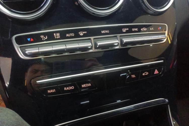 Used Mercedes-Benz C-Class 2021 C 260 Star Edition Audio And AC Panel
