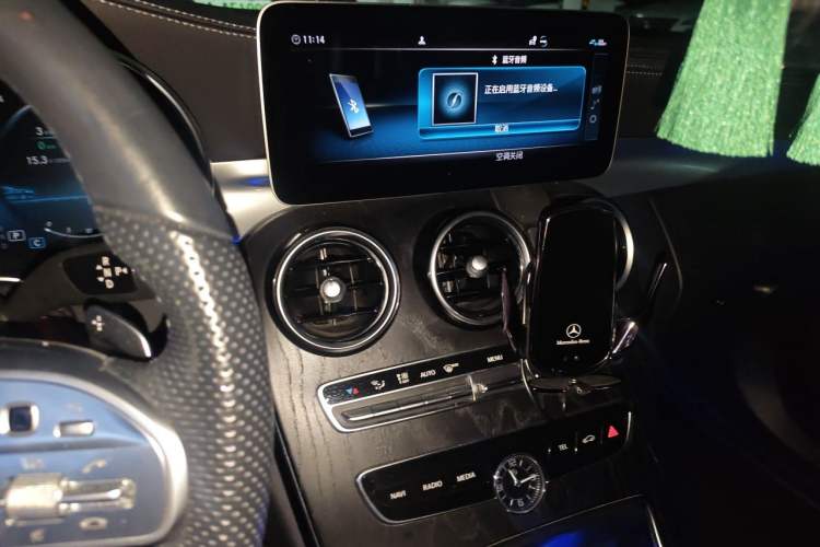 Used Mercedes-Benz C-Class 2021 C 260 L Sport Edition Star Collection Audio And AC Panel
