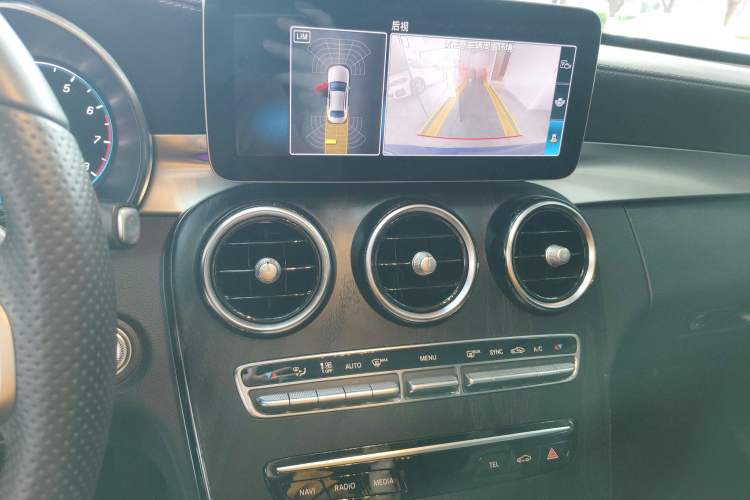 Used Mercedes-Benz C-Class 2021 C 260 L Sport Edition Audio And AC Panel